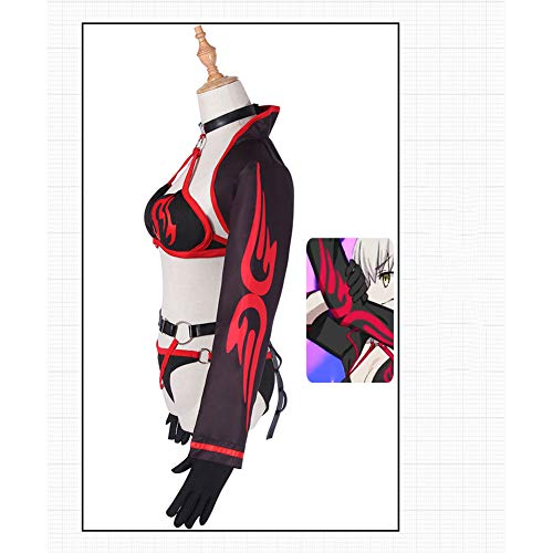 Alte Berserker Cosplay, Joan of ARC Cosplay Lolita Dress Mujer Halloween Carnaval Ropa,XXXL