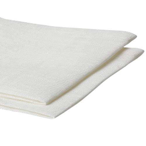 Amazinggirl - Tela de algodón 100% color blanco de 1,6 m x 0,5 m – Tejido para coser tejido de algodón liso Öko-Tex Standard 100