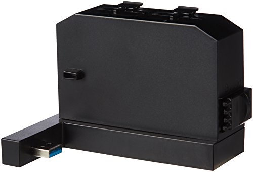 AmazonBasics - Cargador de batería de mando (para la consola Xbox One S), color negro