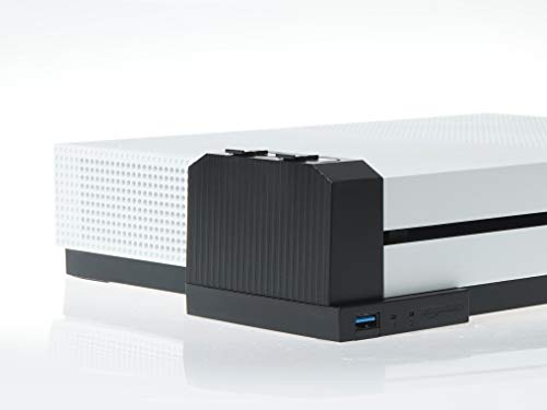 AmazonBasics - Cargador de batería de mando (para la consola Xbox One S), color negro