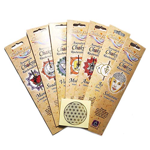 Ambientador Incienso – Incienso – Chakra Line 10 St. | Esoterik Günstig Online comprar., Chakra Line Paket