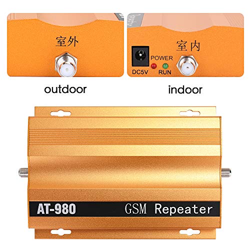 Amplificador de señal para telefono movil, amplificador señal telefonia amplificadores repetidor de señal de telefono movil AT980 2G GSM900MHz