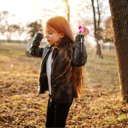 ANBET Cuerda de Saltar de Madera para niños Equipo de Deportes para Estudiantes de Cuerda de Saltar para Juegos Divertidos, quemagrasas, condición física (2.8M / 9.2 pies