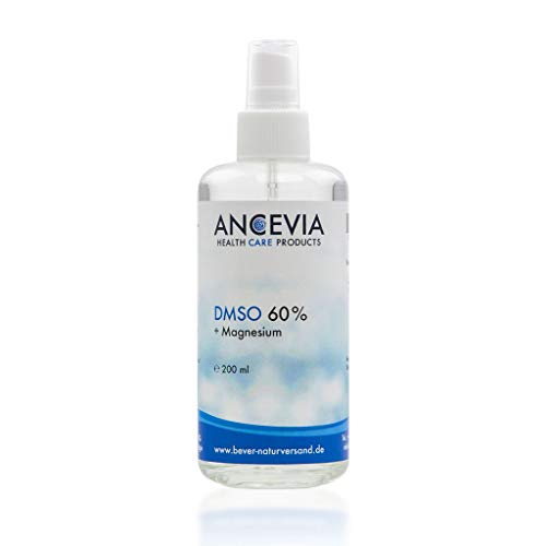 ANCEVIA® DMSO 60 con magnesio 200 ml - dimetilsulfóxido + cloruro de magnesio - como spray - DMSO con 99.9% de pureza Ph. Eur