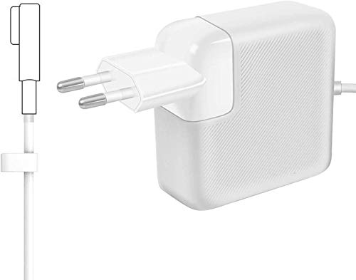 AndMore Cargador Compatible con MacBook Pro, Cargador MacBook 60W 1 Forma de L Adaptador de Corriente (para MacBooks Macbook Pro 11" & 13" Pulgadas, Antes de Mediados de 2012 2011 2010 2009)
