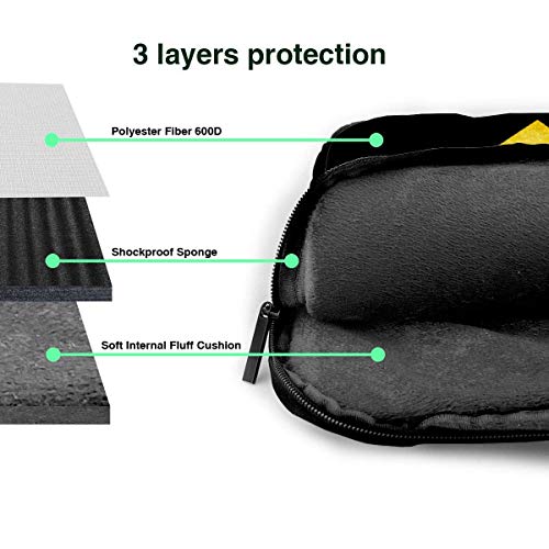 Andorra Heart Flag Laptop Bag Un Hombro Bolsa para portátil a Prueba de Golpes