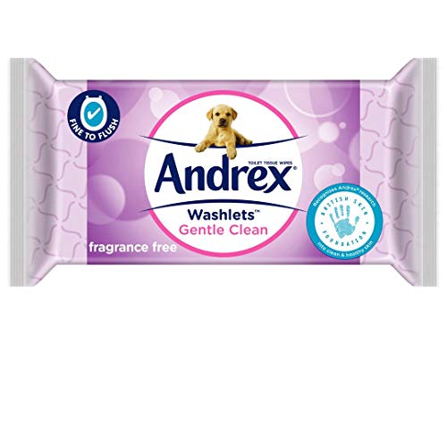 Andrex Washlets limpieza suave papel higiénico