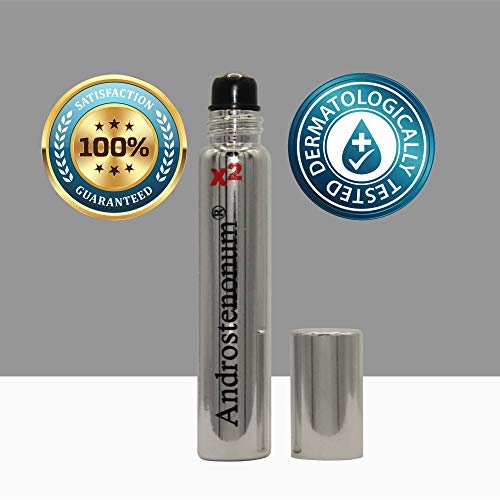 ANDROSTENONUM X2 100% Feromona para hombres 8ml roll-on Regalo de feromonas humanas para él atraer a las mujeres afrodisíacas moléculas extra fuertes