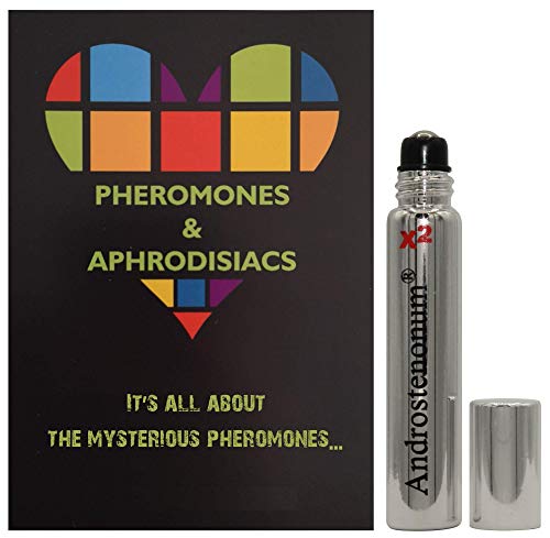ANDROSTENONUM X2 100% Feromona para hombres 8ml roll-on Regalo de feromonas humanas para él atraer a las mujeres afrodisíacas moléculas extra fuertes