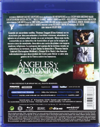 Ángeles y Demonios [Blu-ray]