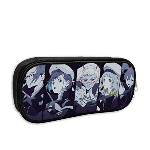 Anime Darling in The FRANXX Estuche para lápices Estuche para lápices Bolsa multifunción para oficina portátil Organizador de gran capacidad-Monedero Bolsa de cosméticos