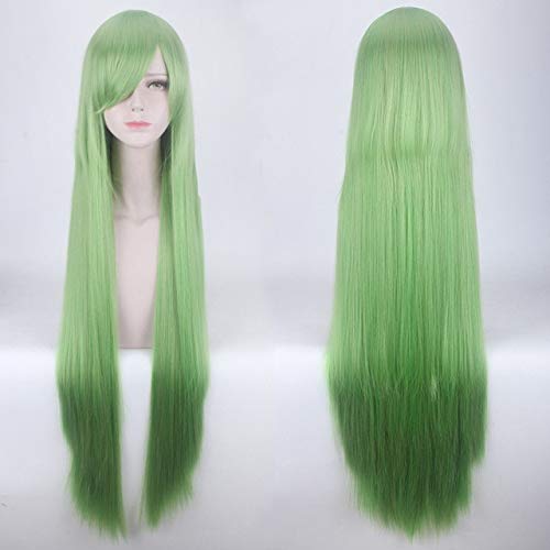 Anime Little Blue and Little Green Wig Cosplay Costume Heat Resistant Synthetic Hair Girls Woman Halloween Party Role Play Wigs  dm3508  2