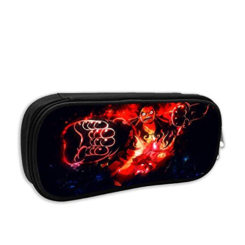 Anime One Piece Estuche para lápices StationeryPouch Bolsa Multifunción Portátil Oficina de gran capacidad OBolso cosmético ganizer-Coin Pouch