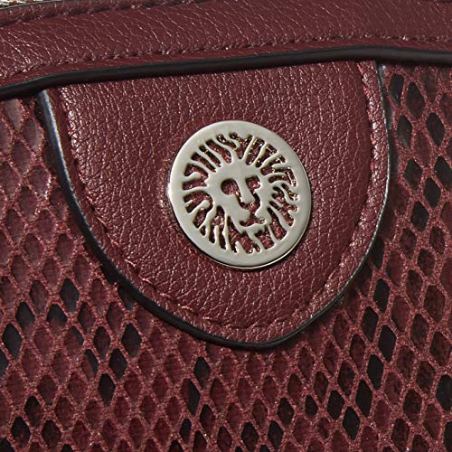 Anne Klein Mini Dome bandolera, Morado (Sangre de toro), Talla única