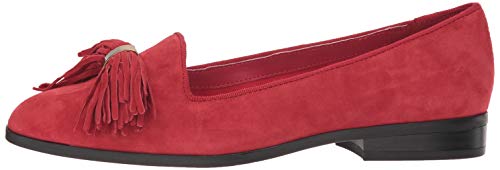 Anne Klein Mujeres Dixie Mocasín, Red, Talla 6