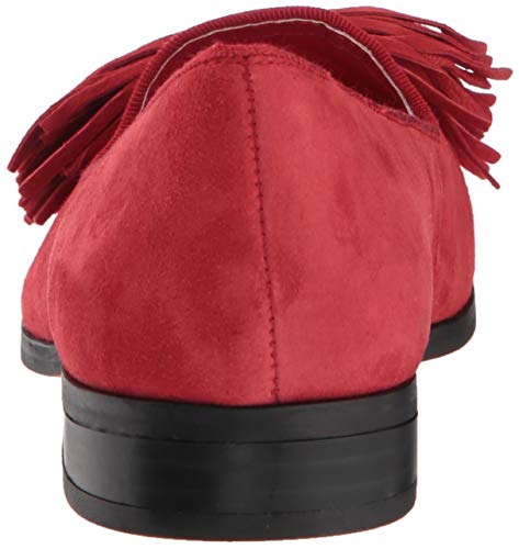 Anne Klein Mujeres Dixie Mocasín, Red, Talla 6