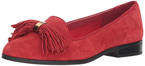 Anne Klein Mujeres Dixie Mocasín, Red, Talla 6