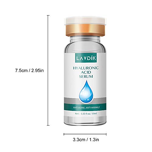 Anself 10ml Suero de ácido hialurónico para la piel Suero antiarrugas para las arrugas de la piel
