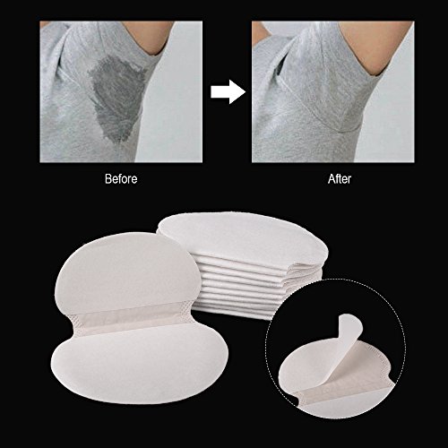 Anself 50 piezas Almohadillas de Sudor