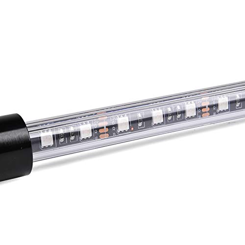 Antena de látigo LED RGB iluminada de 3 pies y 4 pies con bandera y control remoto para Polaris RZR ATV Antena de látigo UTV Quad Sand Dune Buggy Flag Poles para camiones (3FT)