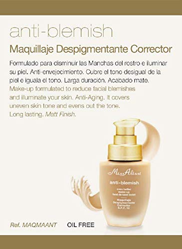 ANTI-BLEMISH MAKE-UP Maquillaje Despigmentante Corrector Antimanchas