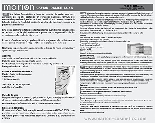 Antiarrugas Anti-Edad Hidratante CAVIAR DELICE LUXE Edición Limitada. Rejuvenece, Reafirma, Tensa y da Luminosidad. Tratamiento Facial. 50 ml