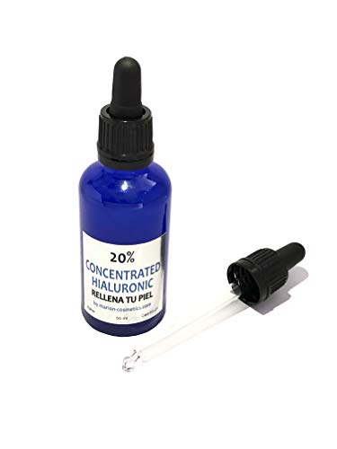 Antiarrugas Natural Ácido Hialuronico 50 ml - Serum que Hidrata y Reduce progresivamente la Arruga profunda y la Flacidez ( Reafirma ) - Efecto Relleno  