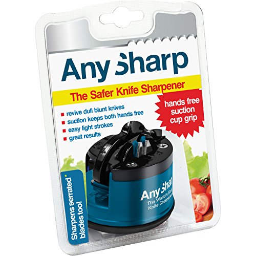 AnySharp Afilador De Cuchillos, Azul