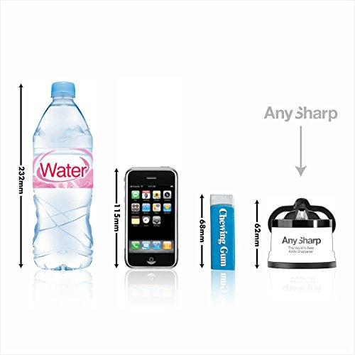 AnySharp Afilador De Cuchillos, Azul