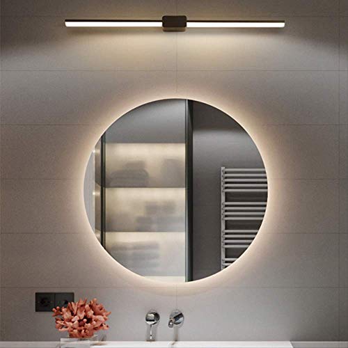 Aplique Pared Baño Luces De Espejo De Baño Led Lámpara Home Deco 110v 220v Espejo De Baño Accesorios De Lámpara De Espejo De Maquillaje Envío Gratis Longitud 400mm De color negro