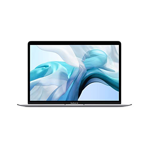 Apple MacBook Air Plata Portátil 33,8 cm (13.3") 2560 x 1600 Pixeles Intel® Core i3 de 10ma Generación 8 GB LPDDR4x-SDRAM 256 GB SSD Wi-Fi 5 (802.11ac) macOS Catalina MacBook Air, Intel