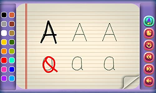 Aprender a escribir ABC y 123 : aprender a escribir el alfabeto y los números ! juego educativo para niños GRATIS