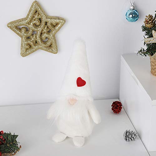 Ardorlove 8 Pulgadas Felpa Gnomo Muñeca Navidad Santa Nisse Adornos Sueco Nórdico Duende Estatuilla Vacaciones Regalo Fiesta Hogar Decoraciones De Escritorio