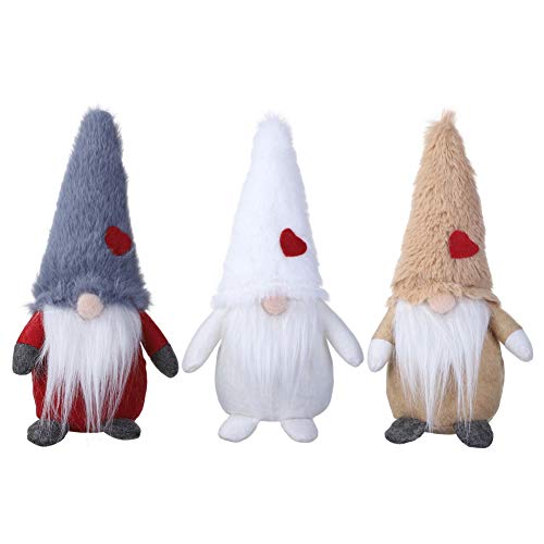 Ardorlove 8 Pulgadas Felpa Gnomo Muñeca Navidad Santa Nisse Adornos Sueco Nórdico Duende Estatuilla Vacaciones Regalo Fiesta Hogar Decoraciones De Escritorio