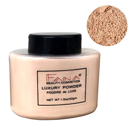 Ardorlove Face Foundation Powder, Luxury Powder Face Loose Powder Oil-control Finishing Powder Makeup