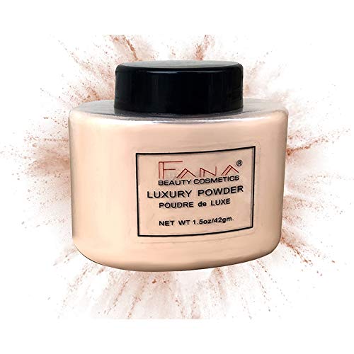 Ardorlove Face Foundation Powder, Luxury Powder Face Loose Powder Oil-control Finishing Powder Makeup