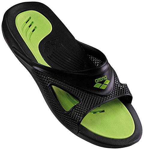 Arena Hydrofit Man Hook Zapatos de Playa y Piscina, Hombre, Negro Black 056, 45 EU