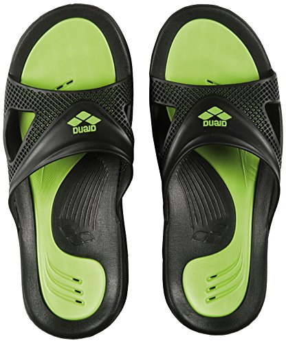 Arena Hydrofit Man Hook Zapatos de Playa y Piscina, Hombre, Negro Black 056, 45 EU