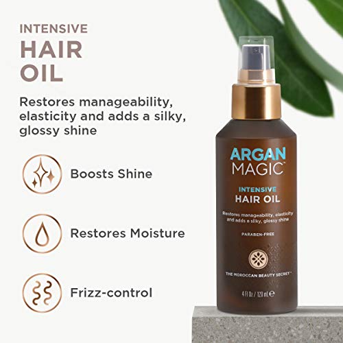 Argan Magic aceite capilar intensivo, el secreto marroquí, 3,75 oz