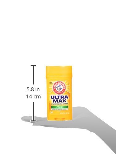 Arm & Hammer Ultramax Anti-Perspirant Deodorant Invisible Solid Fresh 80g