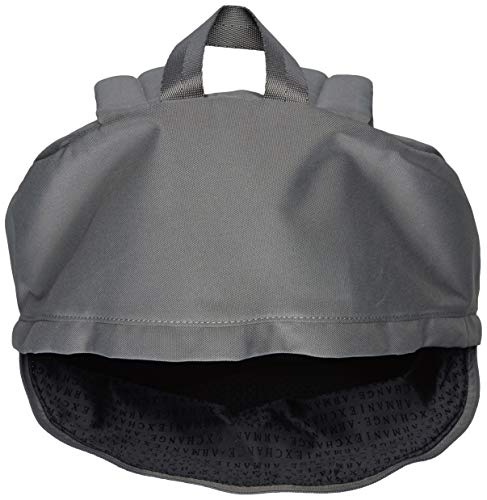 Armani Exchange - Backpack, Mochilas Hombre, Gris (Grey), 10x10x10 cm (W x H L)