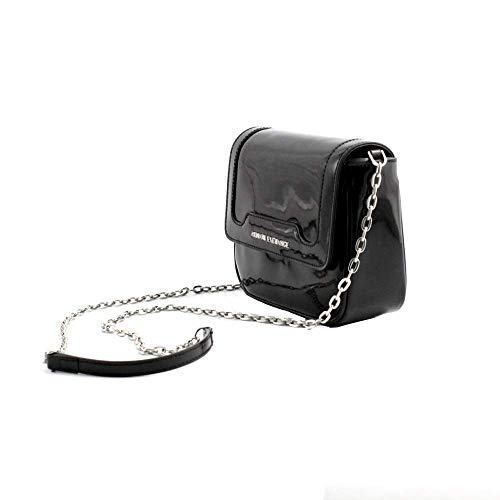 Armani Exchange - Crossbody Bag Colorful, Shoppers y bolsos de hombro Mujer, Negro (Black), 15x6.5x19 cm (B x H T)