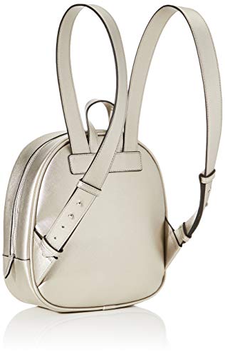 Armani Exchange Icon - Mochila, color Plateado, talla 27x9x24 cm (B x H x T)