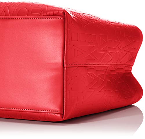 Armani Exchange Liz - Bolso para mujer (24 x 16 x 35 cm), color Rojo, talla 24x16x35 cm (B x H x T)