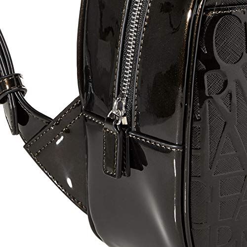 Armani Exchange Liz - Mochila para mujer (8 x 26 x 28 cm), color Negro, talla 8x26x28 cm (B x H x T)