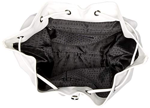 Armani Exchange - Mochila para mujer, color Blanco, talla Talla única