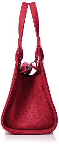 Armani Exchange - Small Shopping Bag, Bolsos totes Mujer, Rojo (Royal Red), 20x13x26 cm (B x H T)