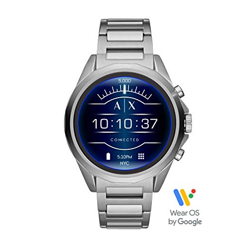 Armani Exchange Smartwatch Pantalla táctil para Hombre de Connected con Correa en Acero Inoxidable AXT2000
