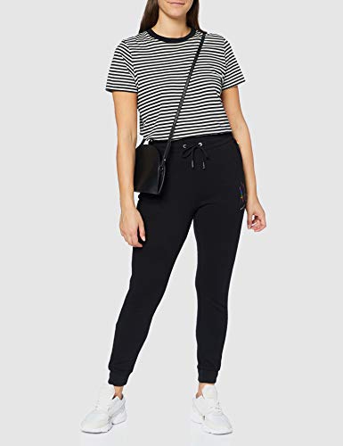 Armani Exchange Trouser Pantalón Deporte, Negro, M para Mujer
