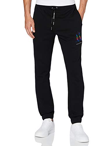 Armani Exchange Trouser Pantalón Deporte, Negro, S para Hombre